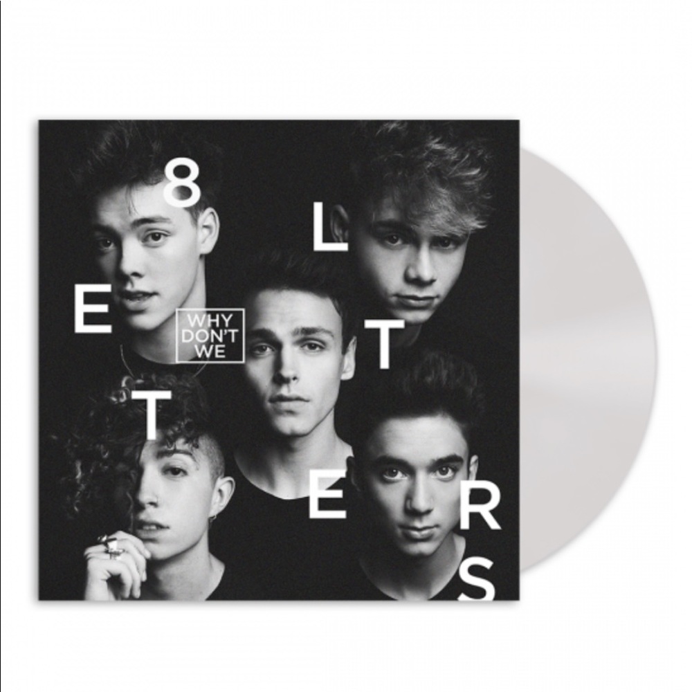 Why don’t we ISO 8 letters vinyl